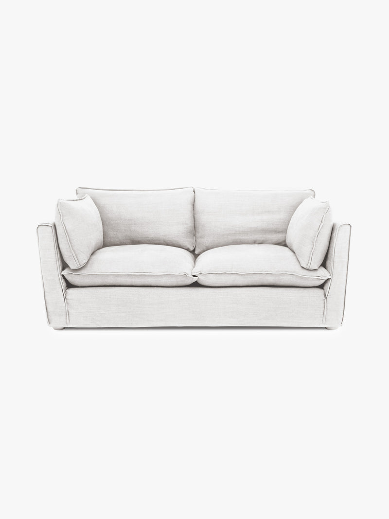 Cocobella 2.5 Seater Sofa in Beatrice Camelia - Hand Made in USA