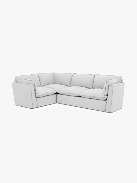 Cocobella RH 2 x 3 seater sofa in Beatrice Camelia - Hand Made in USA