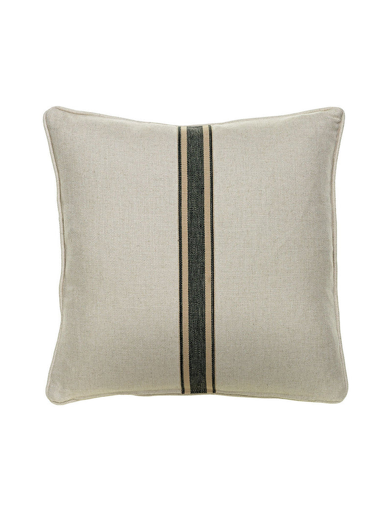 Hedgerow Medal Charcoal Throw Pillow 55x55CM (Back in stock from late May)