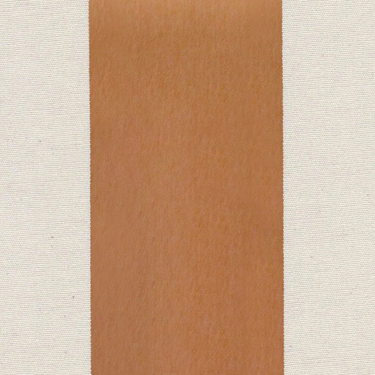 Caramel Stripe Fabric Swatch