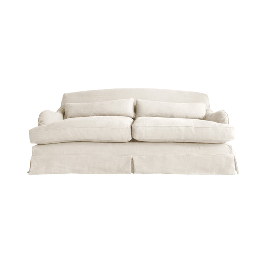 Felix Large Sofa in Beatrice Camelia - Hand Made in USA