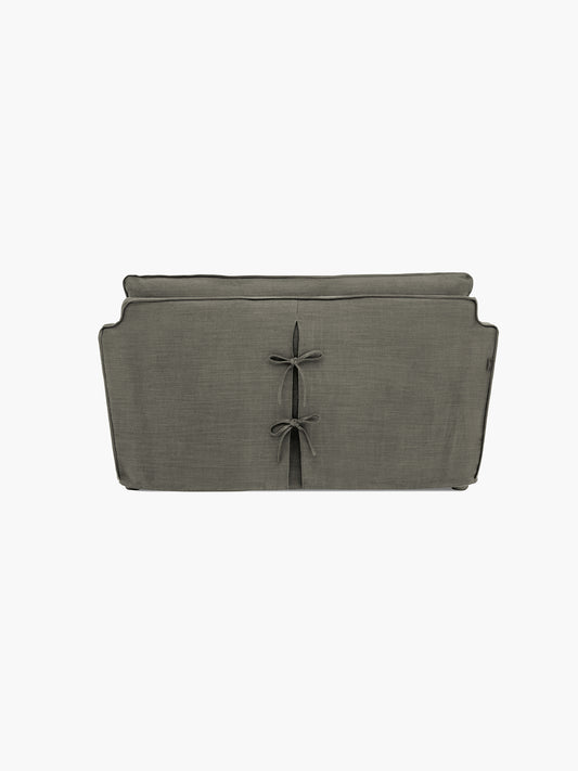 Cocobella Loveseat in Boho Cloud Grey - Hand Made in USA