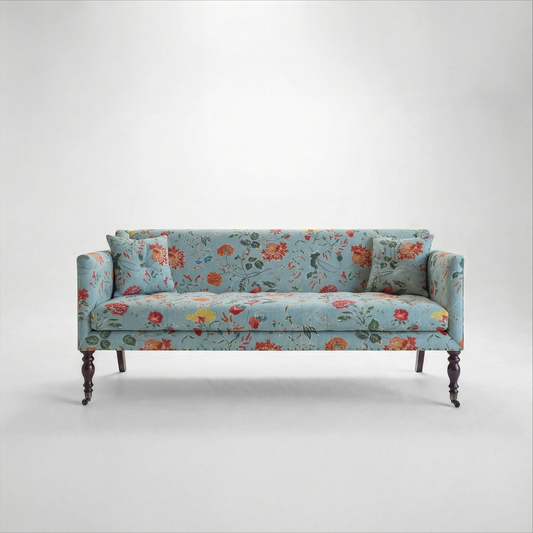 Sophia 3 seater sofa in Wildwood Duck Egg - USA Edition