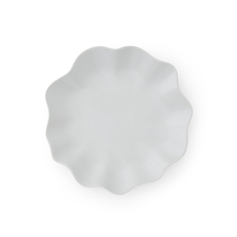 Grey Floret Dinner Plate - Set of 4
