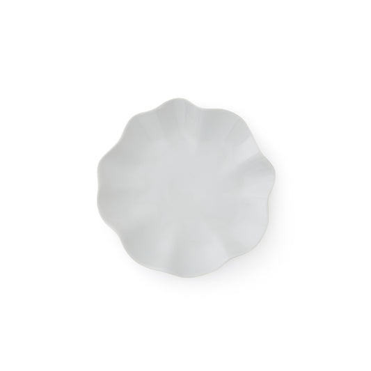 Grey Floret Salad Plate - Set of 4