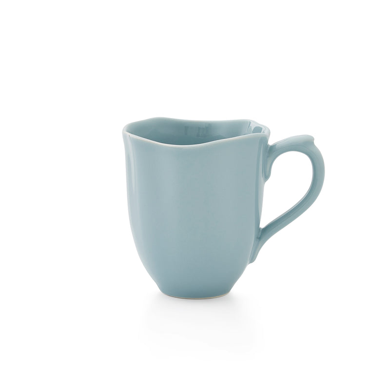Robins Egg Floret Mug - Set of 4