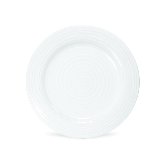 White Porcelain Luncheon Plate - Set of 4