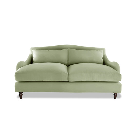 Isobel 2.5 Seater Sofa in Hemp Linen - Hand Made in USA