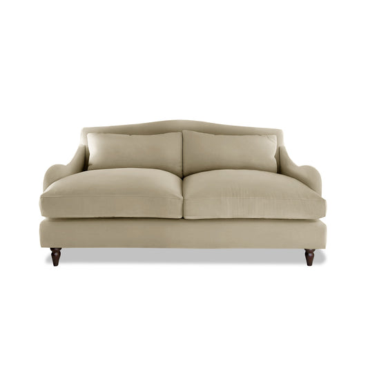 Isobel 2.5 Seater Sofa in Sisal Linen - Hand Made in USA