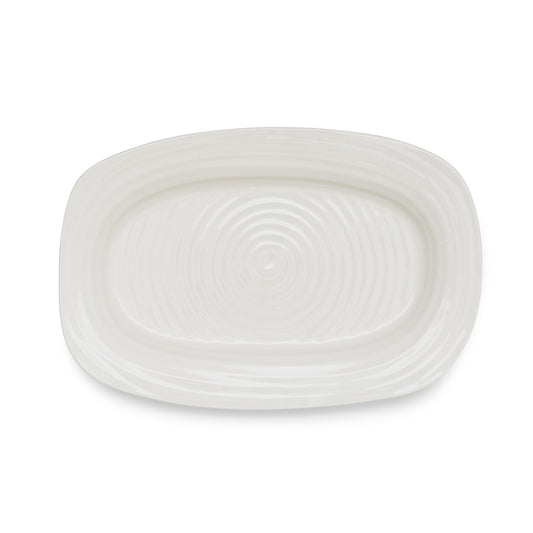 White Porcelain Sandwich Tray