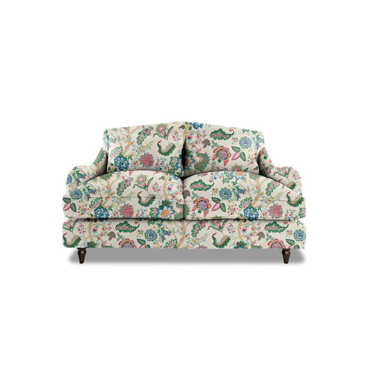 Isobel 2 seater sofa in Kitty Spring Green - Hand Made in USA
