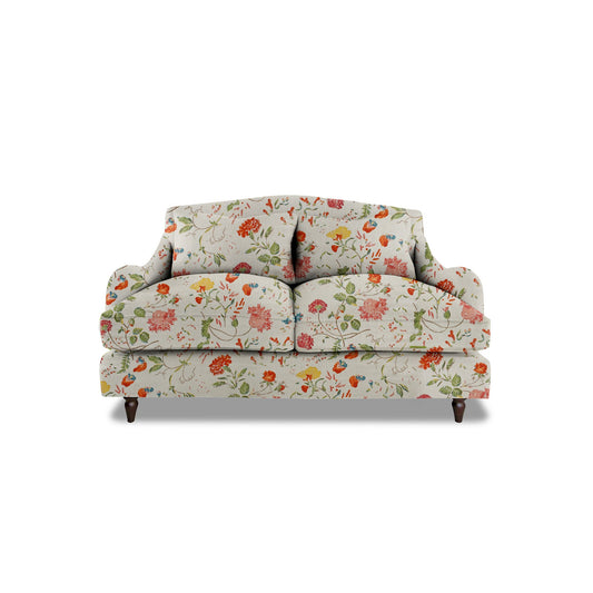 Isobel 2 seater sofa in Natural Linen Wildwood Ivory - Hand Made in USA