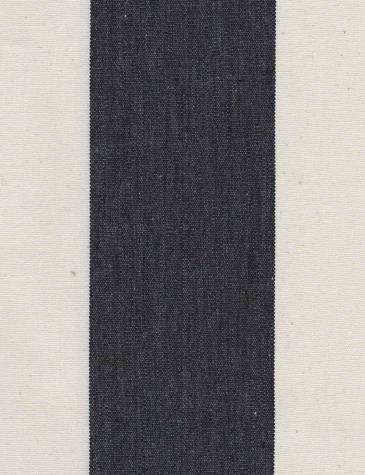 Charcoal Stripe Fabric Swatch