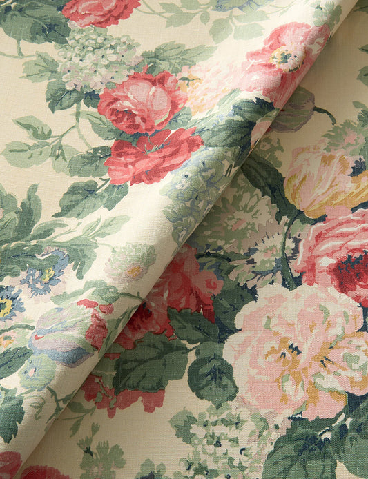 English Garden - Albertine - Classic Rose Fabric Swatch