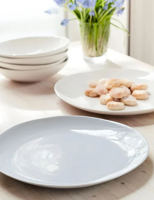 Cream Arbor Pasta Bowl - Set of 4
