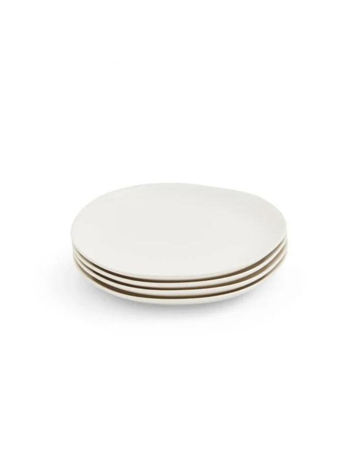 Cream Arbor Salad Plate - Set of 4