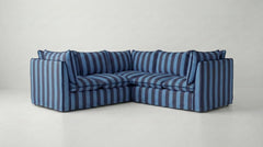 Coco 3x3 Modular Sofa in Customer's Own Material - Handmade to Order in the USA