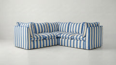 Coco 3x3 Modular Sofa in Customer's Own Material - Handmade to Order in the USA