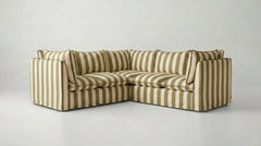 Coco 3x3 Modular Sofa in Customer's Own Material - Handmade to Order in the USA
