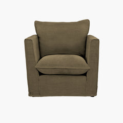 Cocobella Armchair in Beatrice Olive