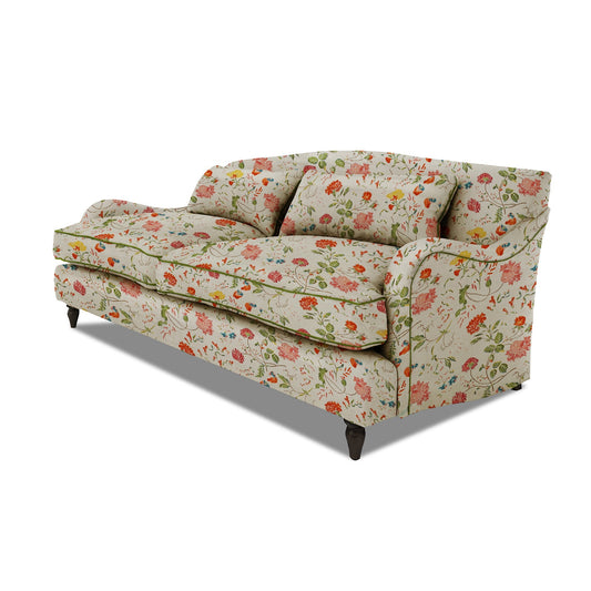 Felix 3 seater sofa in Natural Linen Wildwood Ivory - Hand Made in USA