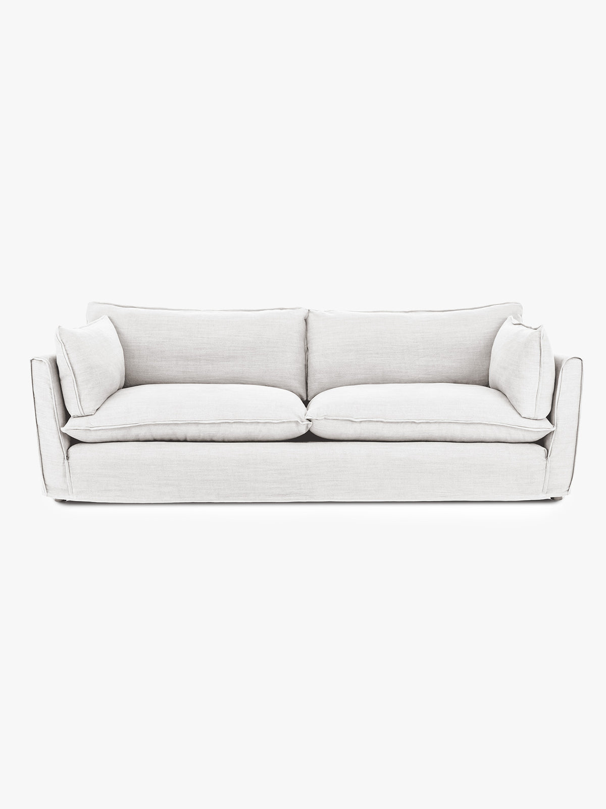 Cocobella 3.5 Seater Sofa in Beatrice Camelia - Hand Made in USA