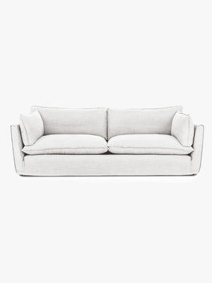 Cocobella 3.5 Seater Sofa in Beatrice Camelia - Hand Made in USA