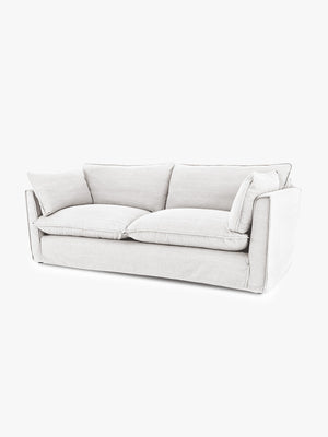 Cocobella 3 Seater Sofa in Beatrice Camelia - Hand Made in USA