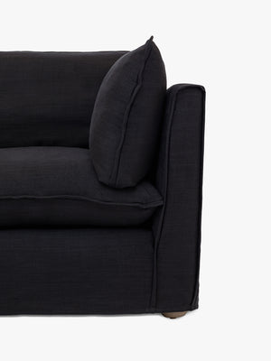 Cocobella 3 x 3 seater sofa in Beatrice Midnight - Hand Made in USA