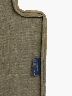 Cocobella 3 x 3 seater sofa in Beatrice Olive - Hand Made in USA