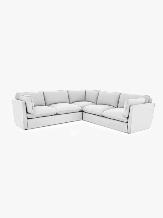 Cocobella 3 x 3 seater sofa in Beatrice Camelia - Hand Made in USA