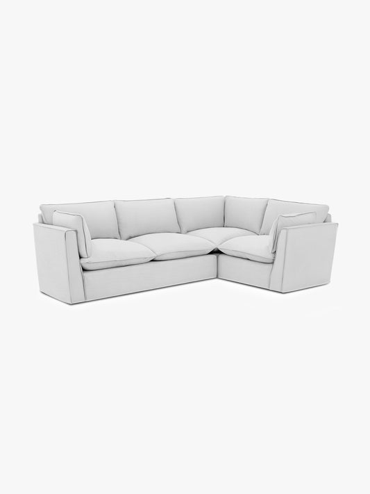 Cocobella LH 3 x 2 seater sofa in Beatrice Camelia - Hand Made in USA