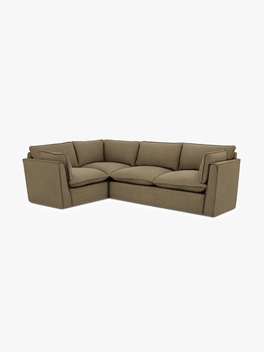 Cocobella RH 2 x 3 seater sofa in Boho Parchment - Hand Made in USA