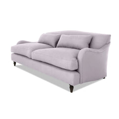 Felix 3 seater sofa in Cotton Linen Sea Salt - Hand Made in USA
