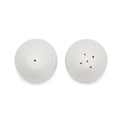 White Porcelain Salt & Pepper Set
