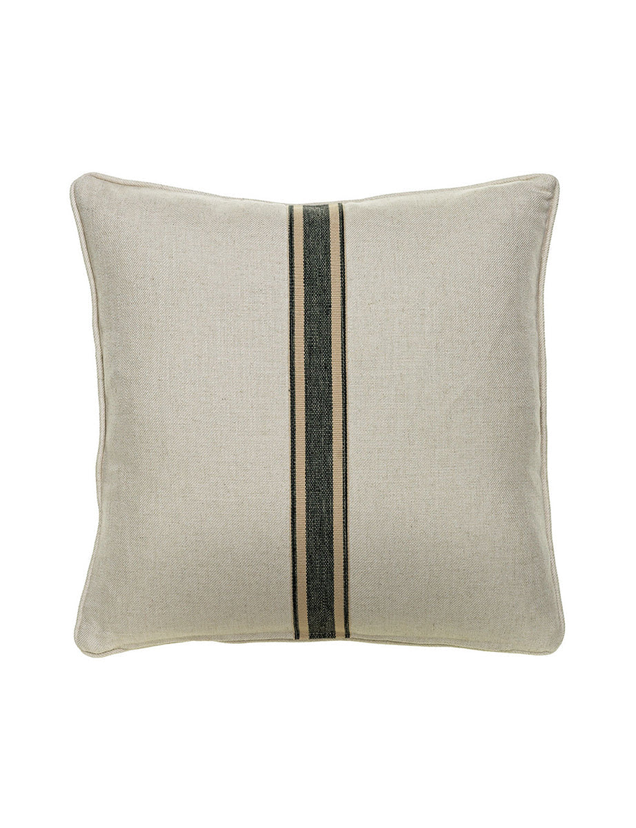 Hedgerow Medal Charcoal Throw Pillow 55x55CM (Back in stock from late May)