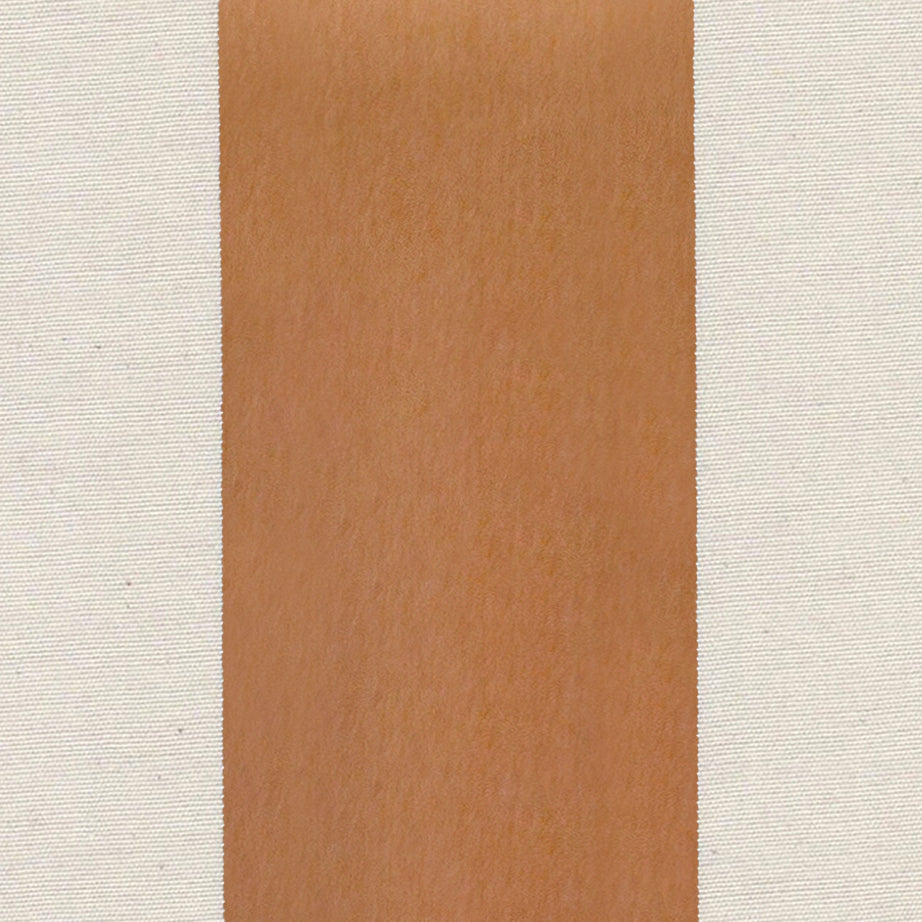 Caramel Stripe Fabric Swatch