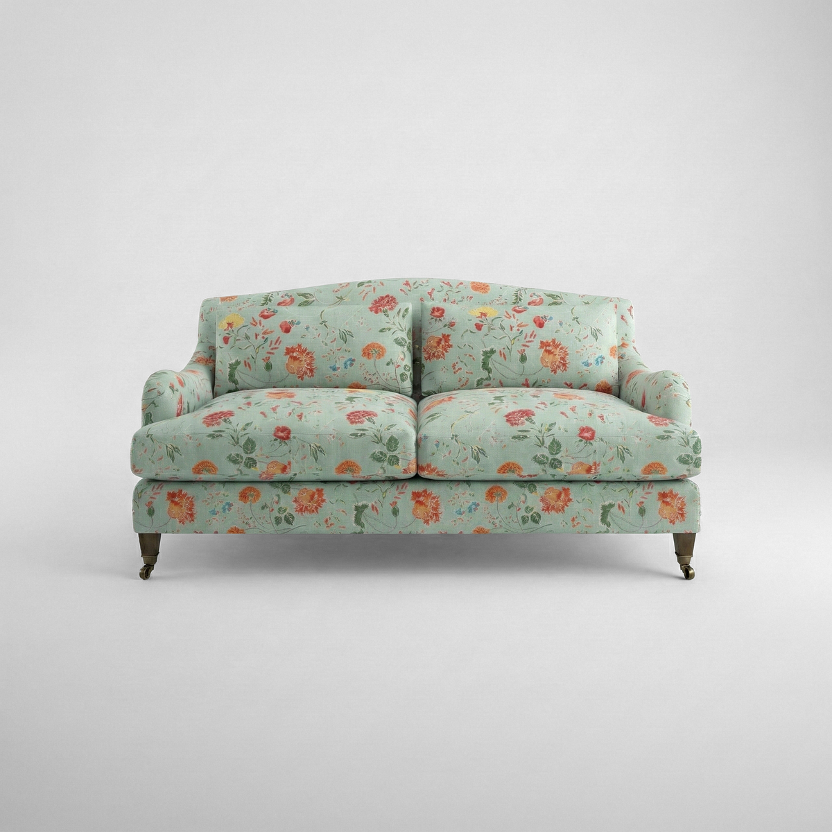 Felix 2.5 seater sofa in Wildwood Duck Egg - Hand Made in USA