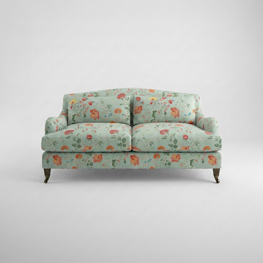 Felix 2.5 seater sofa in Wildwood Duck Egg - Hand Made in USA