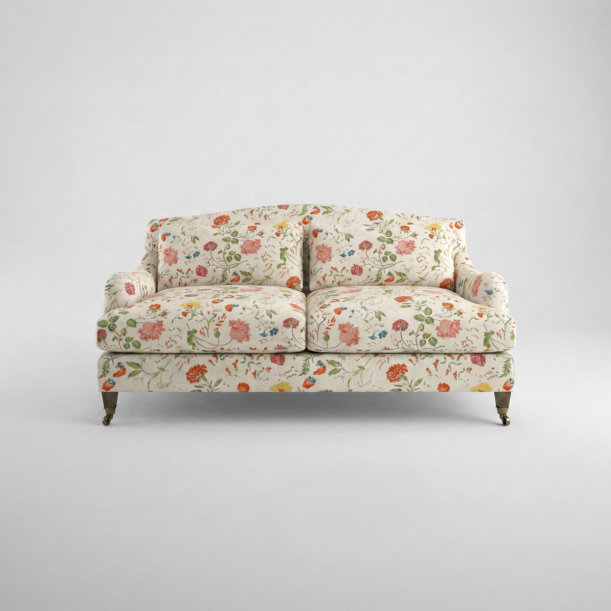 Felix 2.5 seater sofa in Wildwood Ivory - Hand Made in USA