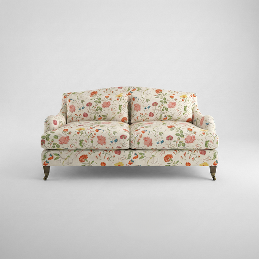 Felix 2.5 seater sofa in Wildwood Ivory - Hand Made in USA