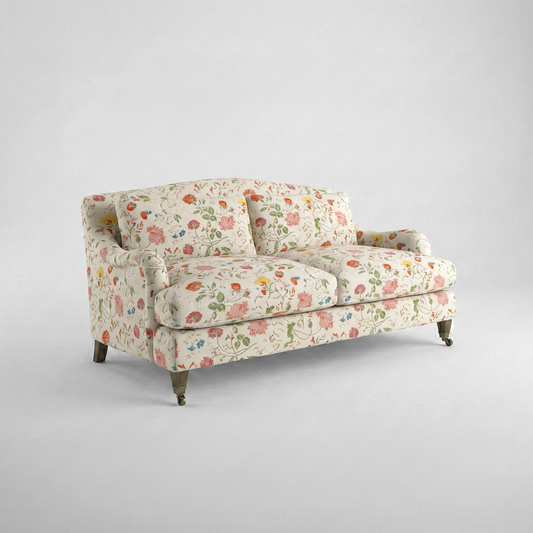 Felix 2.5 seater sofa in Wildwood Ivory - Hand Made in USA