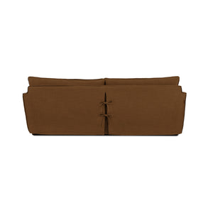 Cocobella 3.5 Seater Sofa in Beatrice Nutmeg - Hand Made in USA