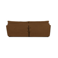 Cocobella 3.5 Seater Sofa in Beatrice Nutmeg - Hand Made in USA