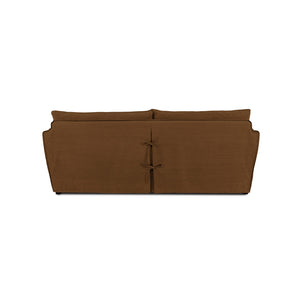 Cocobella 3 Seater Sofa in Beatrice Nutmeg - Hand Made in USA