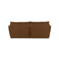 Cocobella 3 Seater Sofa in Beatrice Nutmeg - Hand Made in USA