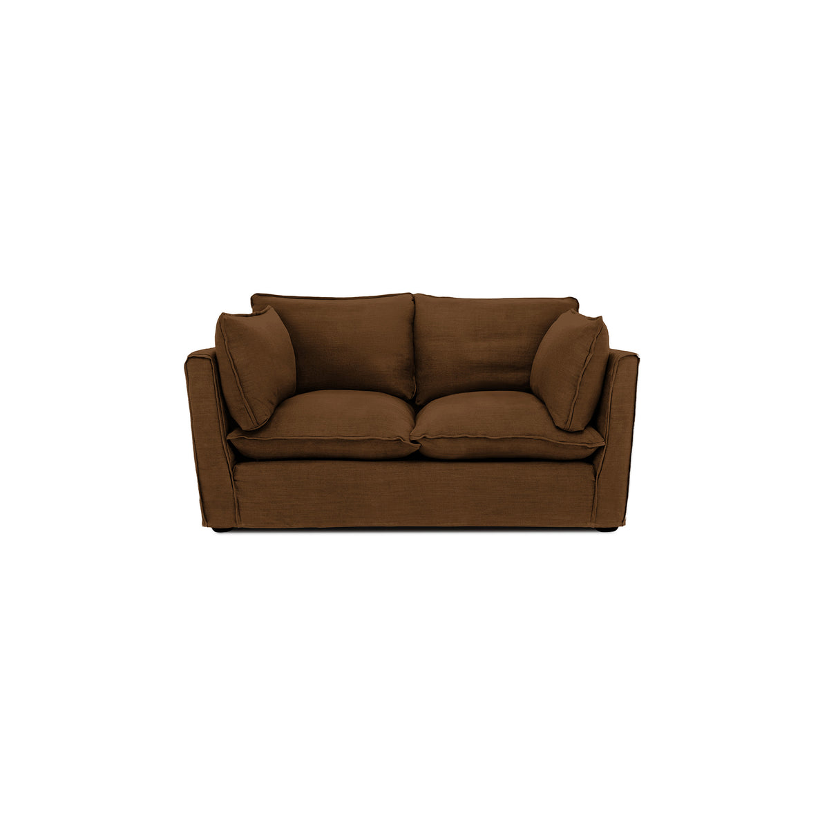 Cocobella 2 Seater Sofa in Beatrice Nutmeg - Hand Made in USA