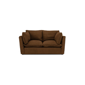 Cocobella 2 Seater Sofa in Beatrice Nutmeg - Hand Made in USA