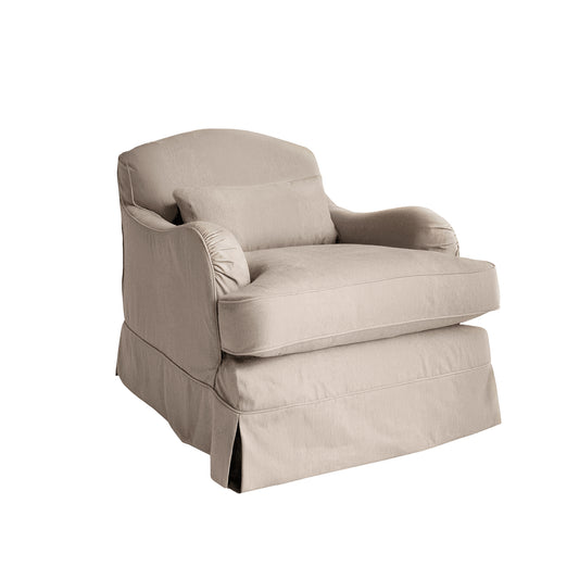 Felix Armchair in in Beatrice Barley - Hand Made in USA