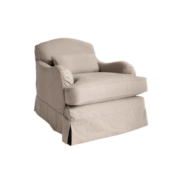 Felix Armchair in in Beatrice Barley - Hand Made in USA